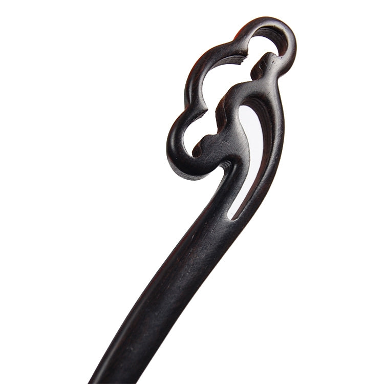 Classical Sandalwood Hairpin Hair Ornaments with Gift Box, Gift Box Random Color Delivery