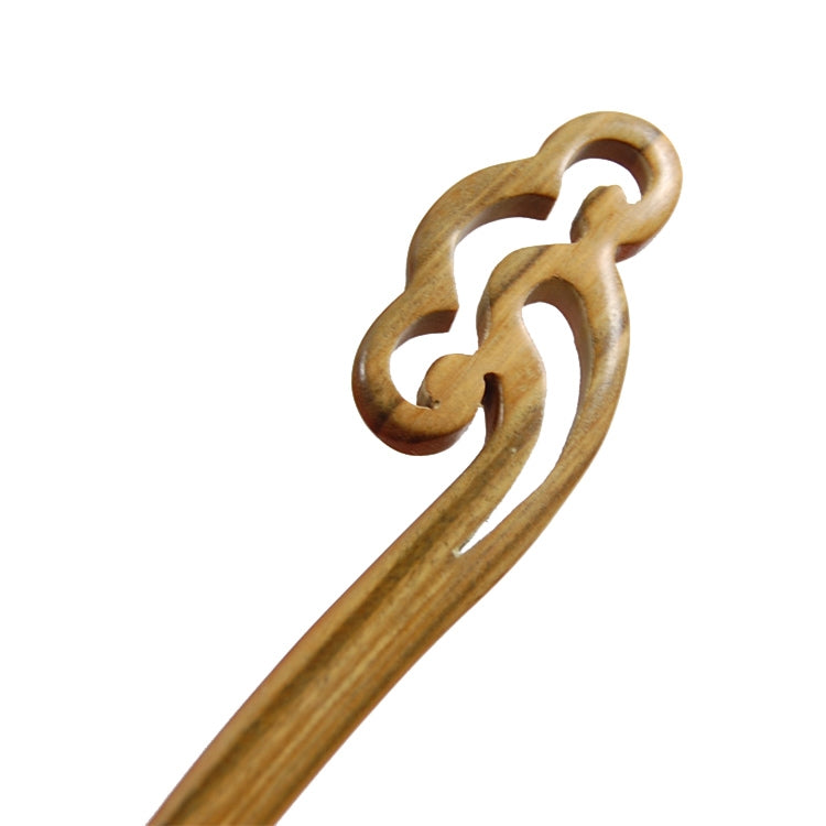 Classical Sandalwood Hairpin Hair Ornaments with Gift Box, Gift Box Random Color Delivery