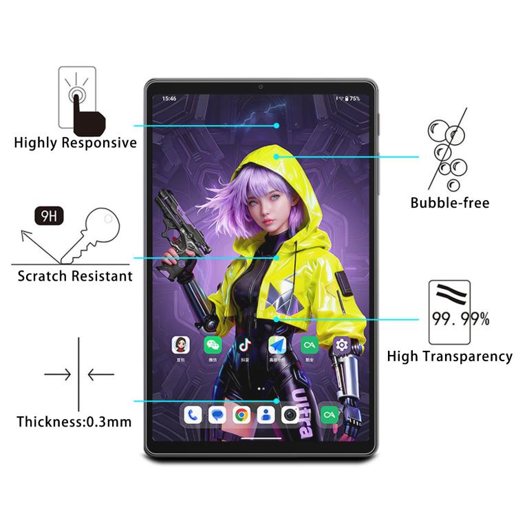 For ALLDOCUBE iPlay 80 mini Ultra 8.8/T880 9H 0.3mm Explosion-proof Tempered Glass Film