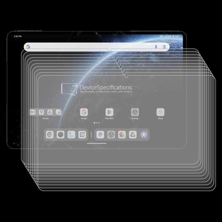 For ALLDOCUBE Ultra Pad 13 inch 25pcs 9H 0.3mm Explosion-proof Tempered Glass Film