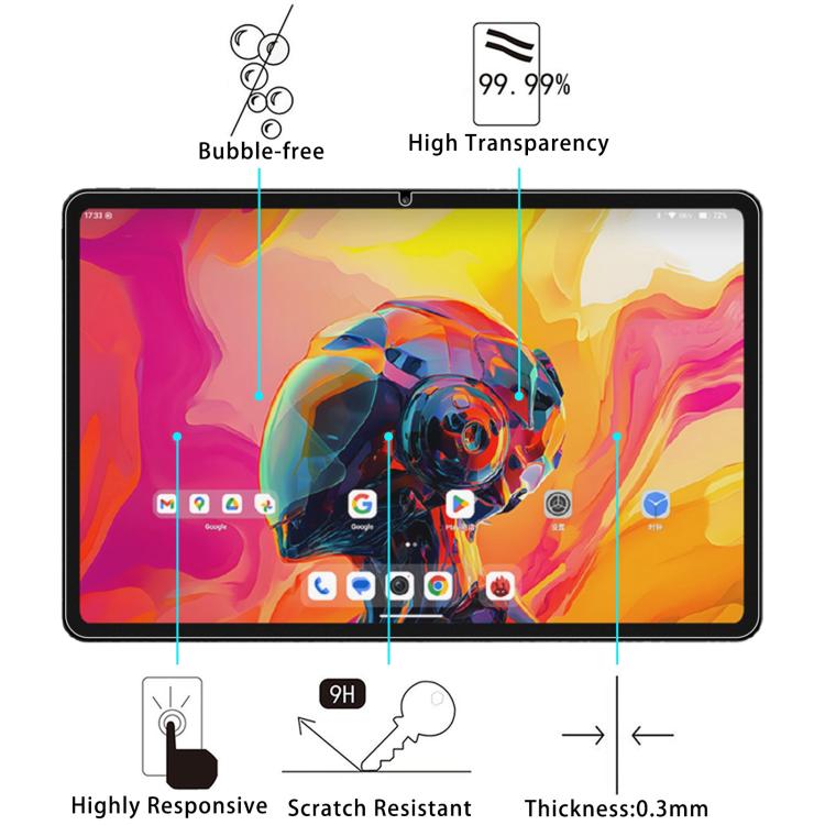 For ALLDOCUBE iPlay 70 Pro Max 25pcs 9H 0.3mm Explosion-proof Tempered Glass Film