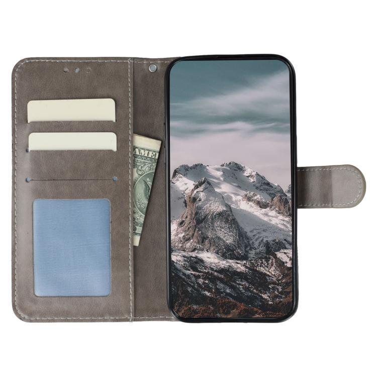 For iPhone 17 Sun Mandala Embossing Leather Phone Case