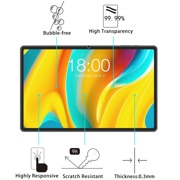 For Teclast T50 Max 11 9H 0.3mm Explosion-proof Tempered Glass Film