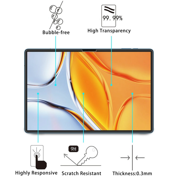 For Teclast T70 14/Umiio 16 Max/Urao 140L 25pcs 9H 0.3mm Explosion-proof Tempered Glass Film