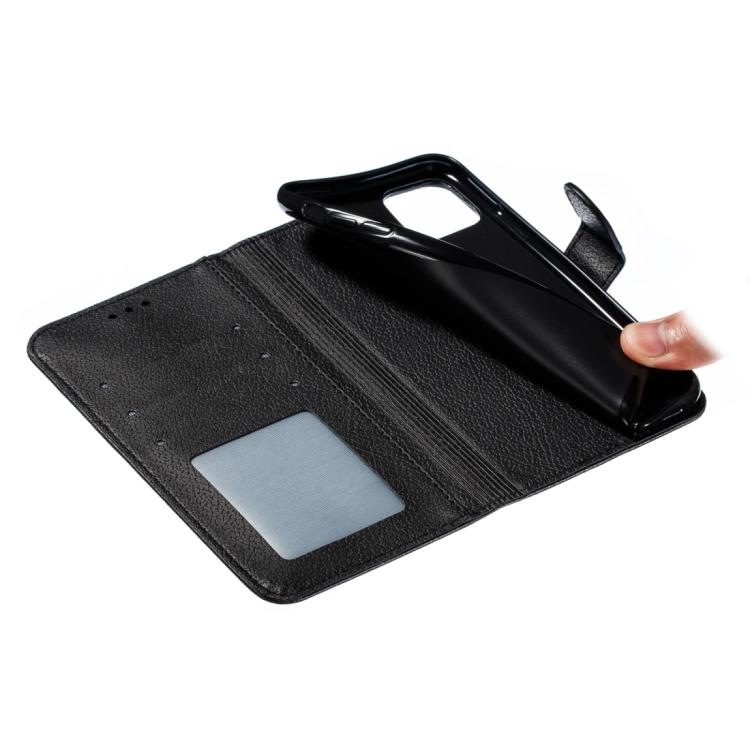 For iPhone 17 Pro Max Feather Pattern Litchi Texture Leather Phone Case