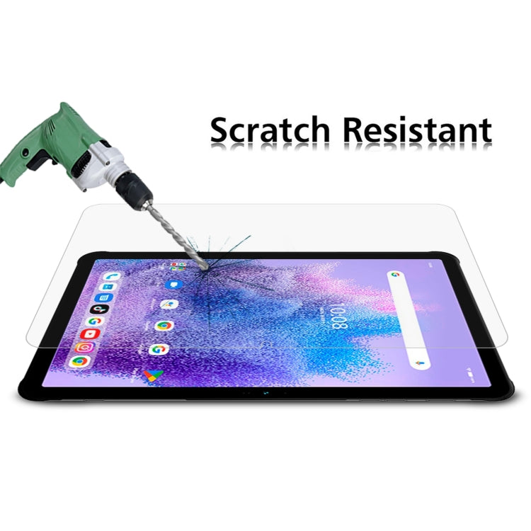 For Umidigi Active T1 2pcs 9H 0.3mm Explosion-proof Tempered Glass Film