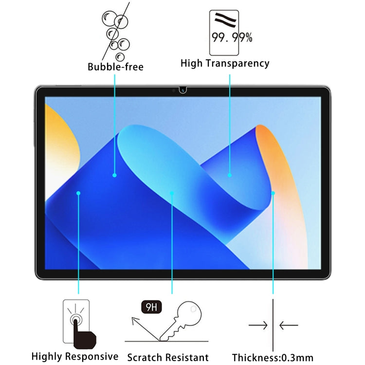 For Umidigi G7 Tab Pro 11 25pcs 9H 0.3mm Explosion-proof Tempered Glass Film