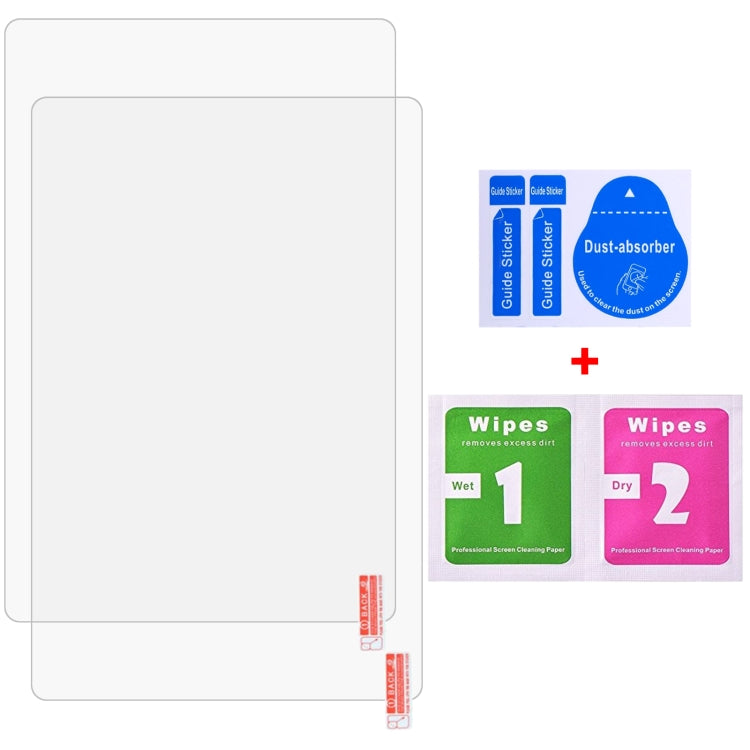 For Xiaomi Redmi Pad SE 4G 2pcs 9H 0.3mm Explosion-proof Tempered Glass Film