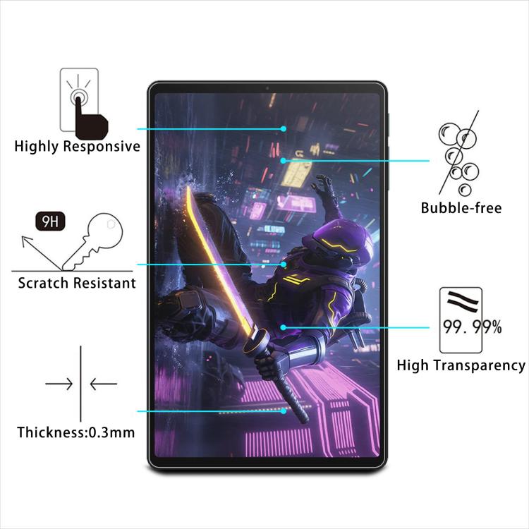 For Xiaomi Black Shark Gaming 8.8 2pcs 9H 0.3mm Explosion-proof Tempered Glass Film