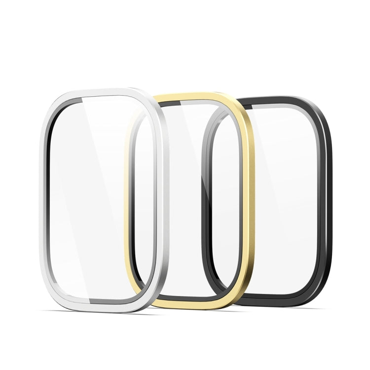 For Apple Watch Ultra 49mm / Ultra 2 49mm DUX DUCIS 2 in 1 Aluminum Alloy Frame Tempered Glass Screen Protector