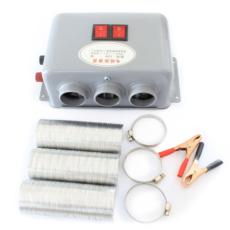 Car 3-hole Electric Heater Demister Defroster, Voltage:DC 24V