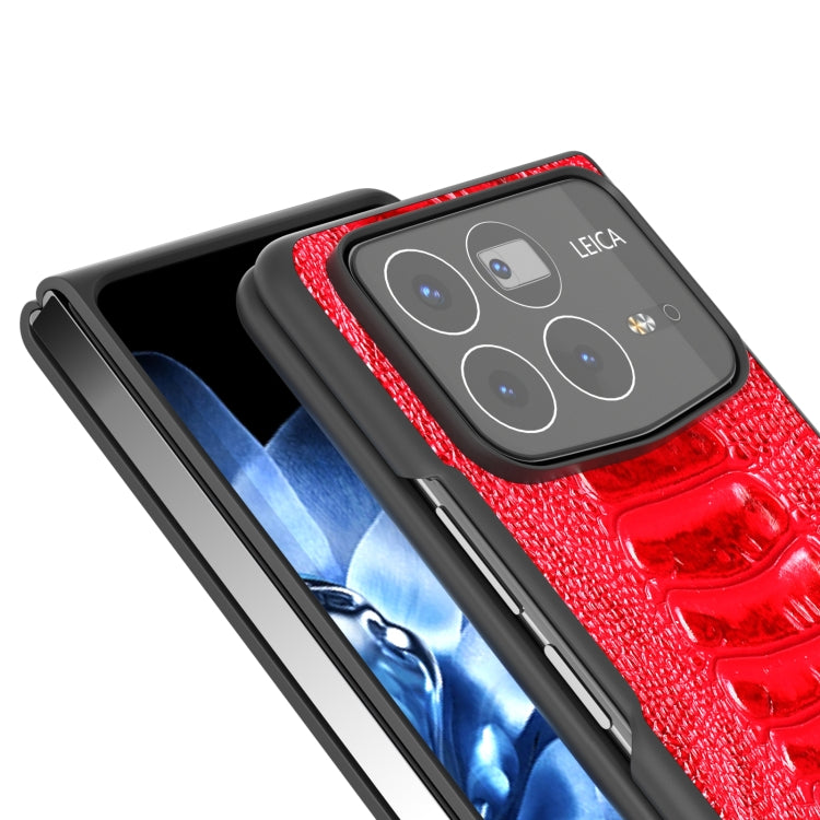 For Xiaomi Mix Fold 4 ABEEL Genuine Leather Weilai Series Phone Case