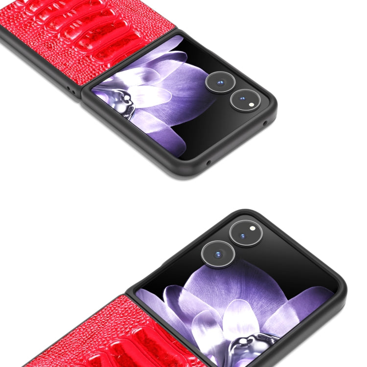 For Xiaomi Mix Flip ABEEL Genuine Leather Weilai Series Phone Case