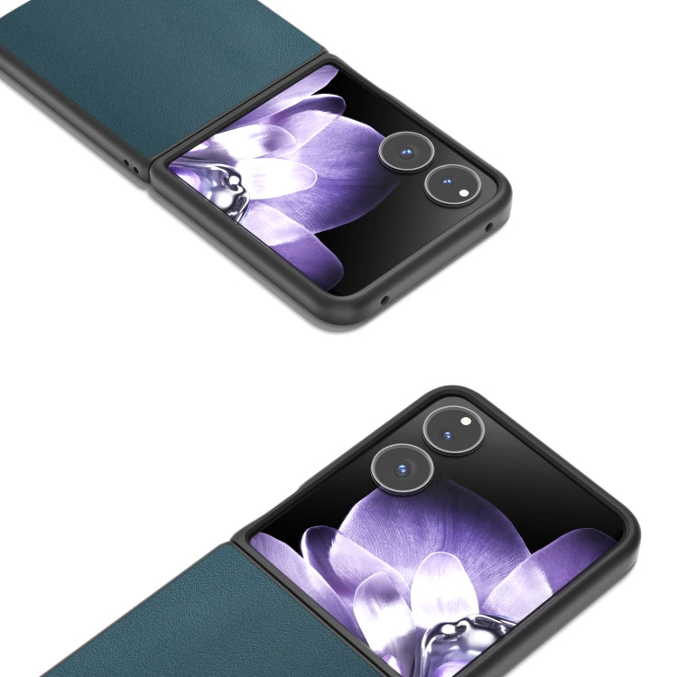 For Xiaomi Mix Flip ABEEL Genuine Leather Xiaoya Series Phone Case