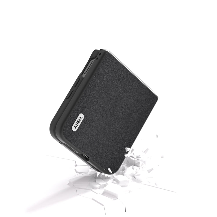 For Xiaomi Mix Flip ABEEL Genuine Leather Xiaoya Series Phone Case