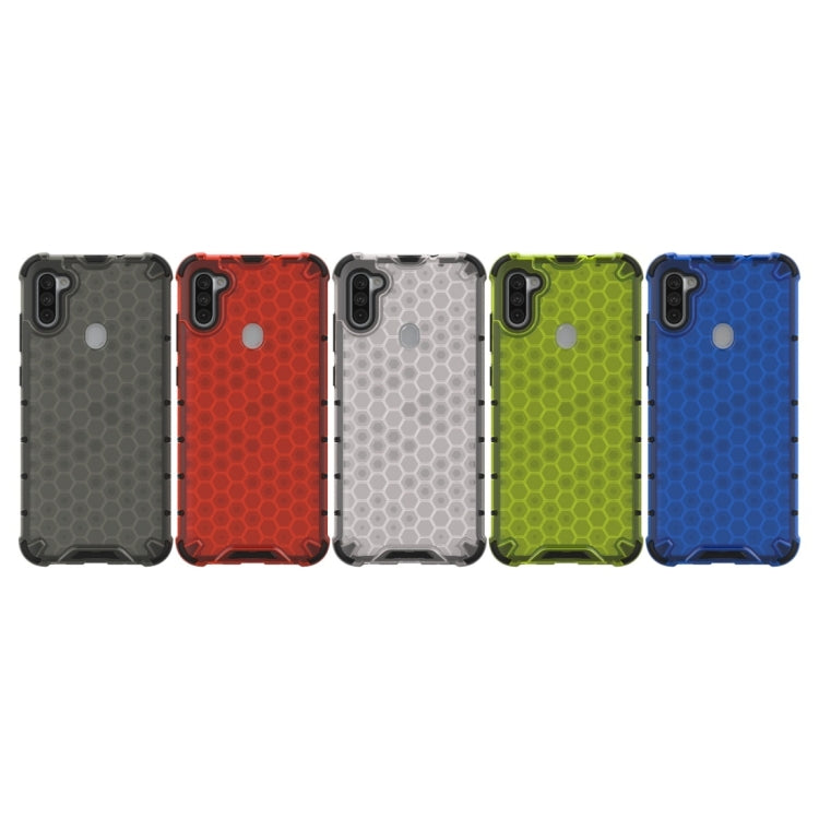 For Samsung Galaxy A11 (US Version) Shockproof Honeycomb PC + TPU Protective Case