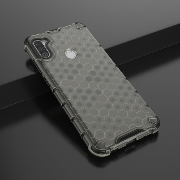 For Samsung Galaxy A11 (US Version) Shockproof Honeycomb PC + TPU Protective Case