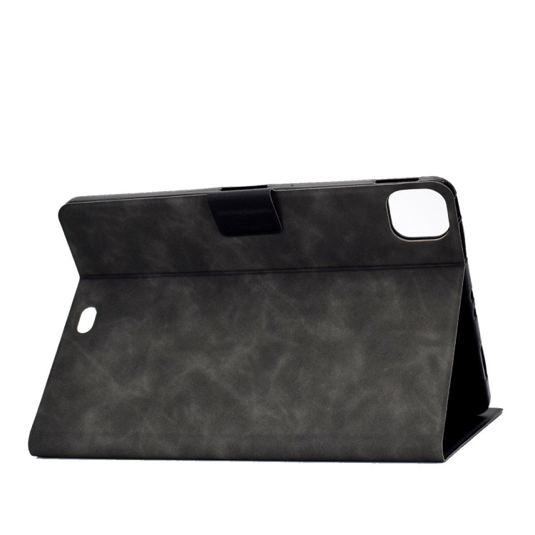 For iPad Pro 11 (2020) & (2018) Cowhide Texture Horizontal Flip Leather Tablet Case with Holder & Card Slots & Sleep / Wake-up Function