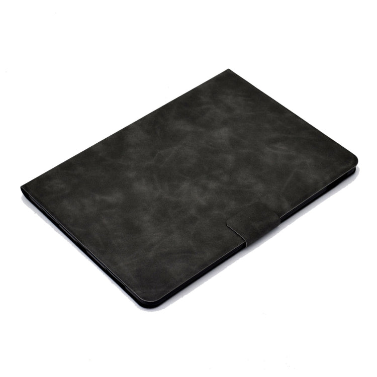 For iPad Pro 11 (2020) & (2018) Cowhide Texture Horizontal Flip Leather Tablet Case with Holder & Card Slots & Sleep / Wake-up Function