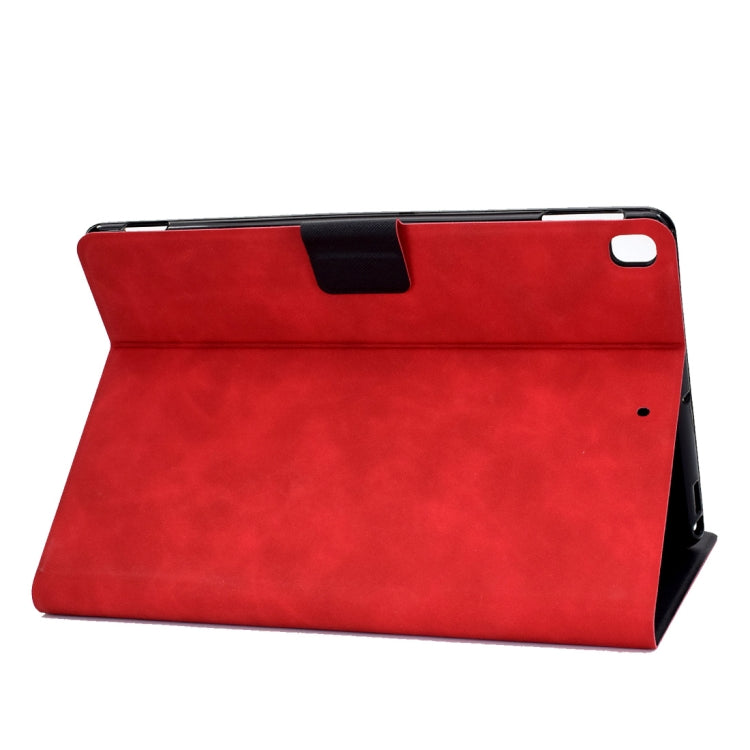 For iPad 10.2 / Air (2019) / Pro 10.5 Cowhide Texture Horizontal Flip Leather Case with Holder & Card Slots & Sleep / Wake-up Function
