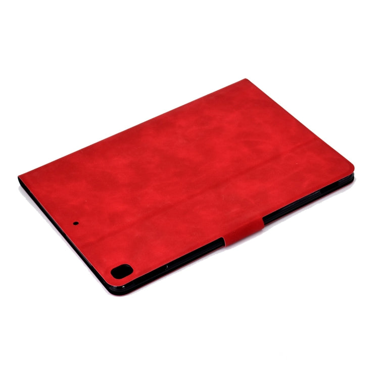 For iPad 10.2 / Air (2019) / Pro 10.5 Cowhide Texture Horizontal Flip Leather Case with Holder & Card Slots & Sleep / Wake-up Function