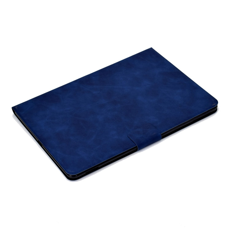 For iPad 10.2 / Air (2019) / Pro 10.5 Cowhide Texture Horizontal Flip Leather Case with Holder & Card Slots & Sleep / Wake-up Function