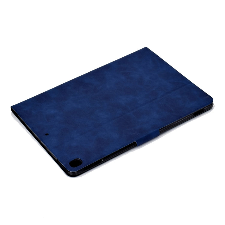 For iPad 10.2 / Air (2019) / Pro 10.5 Cowhide Texture Horizontal Flip Leather Case with Holder & Card Slots & Sleep / Wake-up Function