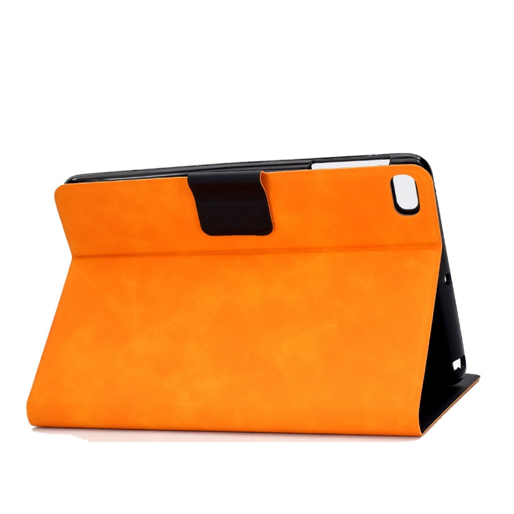 For iPad mini 5 / 4 / 3 / 2 / 1 Cowhide Texture Horizontal Flip Leather Case with Holder & Card Slots & Sleep / Wake-up Function