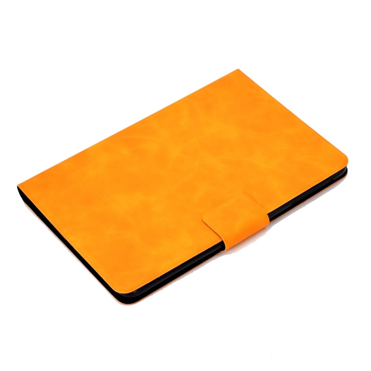 For iPad mini 5 / 4 / 3 / 2 / 1 Cowhide Texture Horizontal Flip Leather Case with Holder & Card Slots & Sleep / Wake-up Function