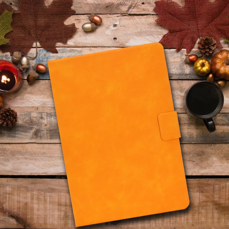 For iPad mini 5 / 4 / 3 / 2 / 1 Cowhide Texture Horizontal Flip Leather Case with Holder & Card Slots & Sleep / Wake-up Function