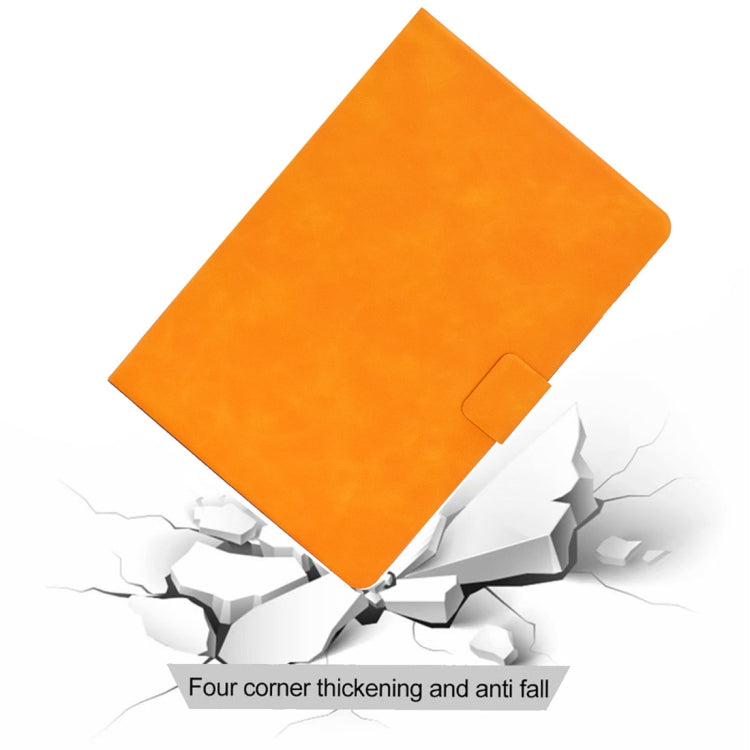 For iPad mini 5 / 4 / 3 / 2 / 1 Cowhide Texture Horizontal Flip Leather Case with Holder & Card Slots & Sleep / Wake-up Function