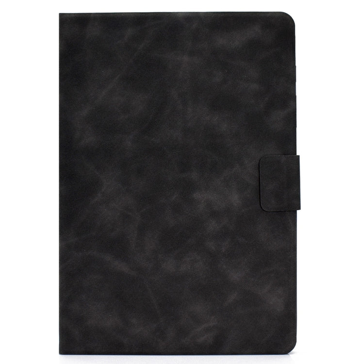 For iPad mini 5 / 4 / 3 / 2 / 1 Cowhide Texture Horizontal Flip Leather Case with Holder & Card Slots & Sleep / Wake-up Function