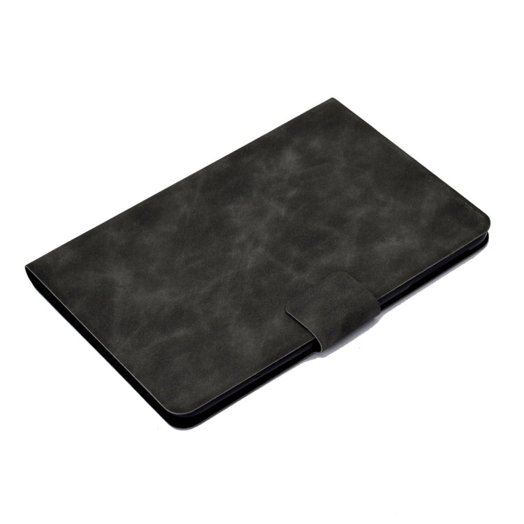 For iPad mini 5 / 4 / 3 / 2 / 1 Cowhide Texture Horizontal Flip Leather Case with Holder & Card Slots & Sleep / Wake-up Function