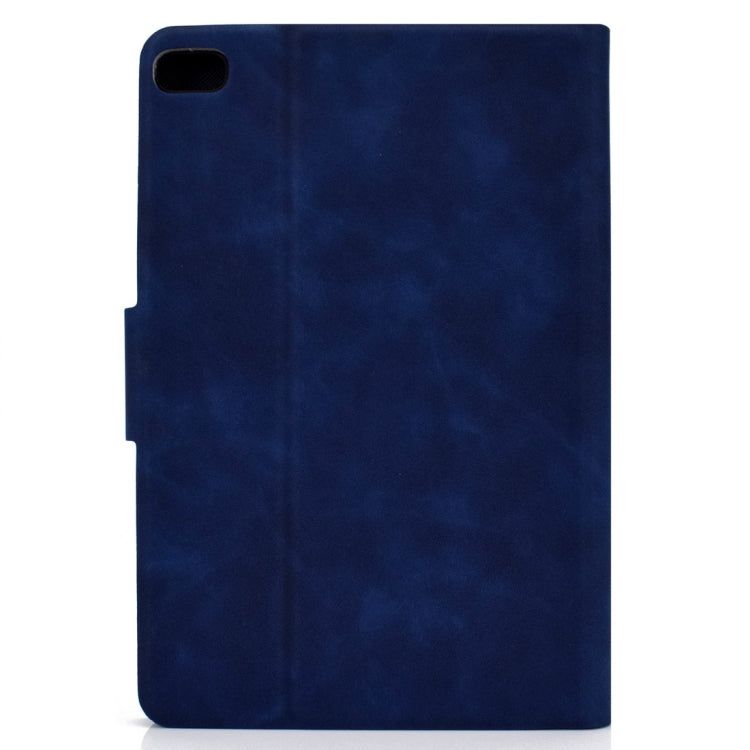 For iPad mini 5 / 4 / 3 / 2 / 1 Cowhide Texture Horizontal Flip Leather Case with Holder & Card Slots & Sleep / Wake-up Function