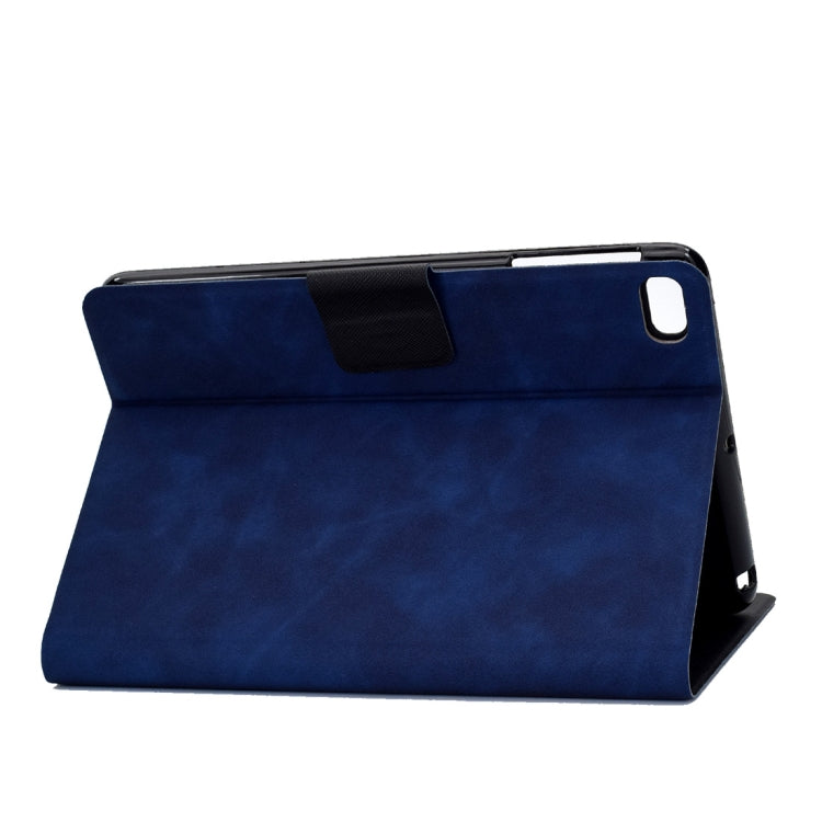For iPad mini 5 / 4 / 3 / 2 / 1 Cowhide Texture Horizontal Flip Leather Case with Holder & Card Slots & Sleep / Wake-up Function