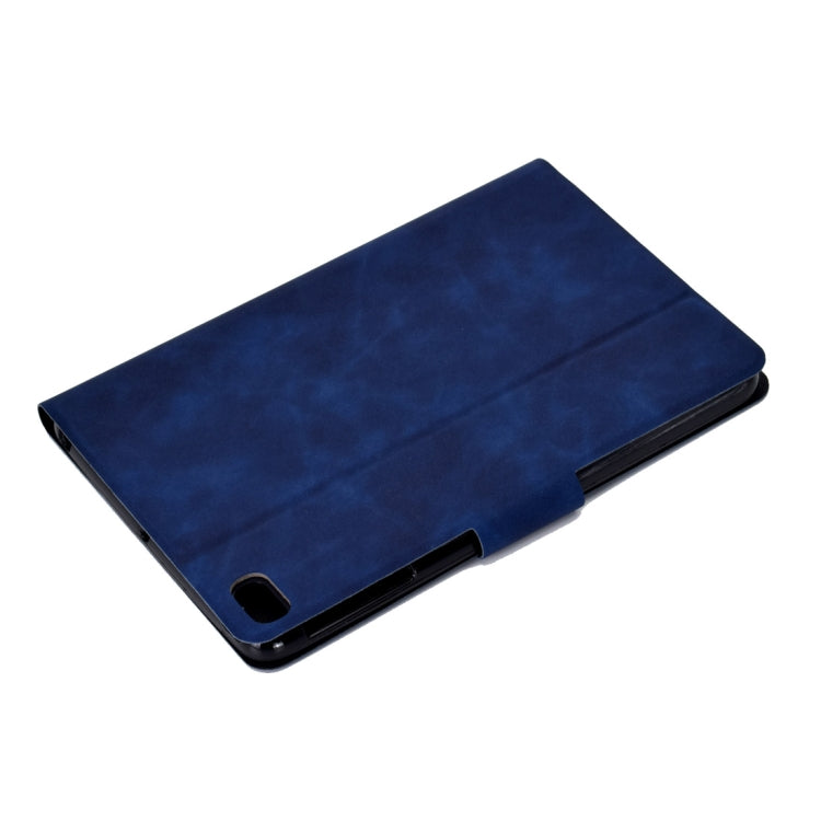 For iPad mini 5 / 4 / 3 / 2 / 1 Cowhide Texture Horizontal Flip Leather Case with Holder & Card Slots & Sleep / Wake-up Function