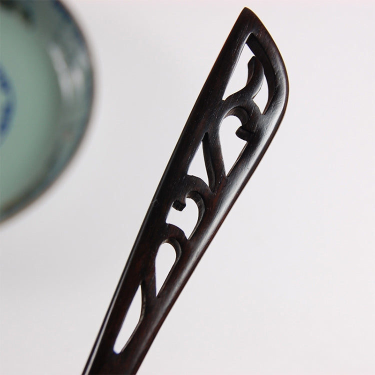 Classical Sandalwood Hairpin Hair Ornaments with Gift Box, Gift Box Random Color Delivery