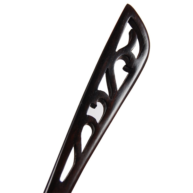 Classical Sandalwood Hairpin Hair Ornaments with Gift Box, Gift Box Random Color Delivery