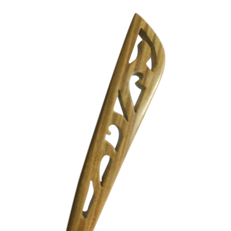 Classical Sandalwood Hairpin Hair Ornaments with Gift Box, Gift Box Random Color Delivery