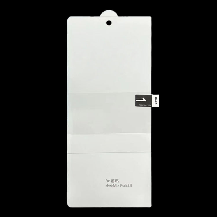 For Xiaomi Mix Fold 3 25pcs Full Screen Protector Explosion-proof Front Screen Hydrogel Film