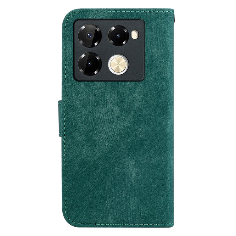 For Infinix Note 40 Pro 4G / 5G Little Tiger Embossed Leather Phone Case
