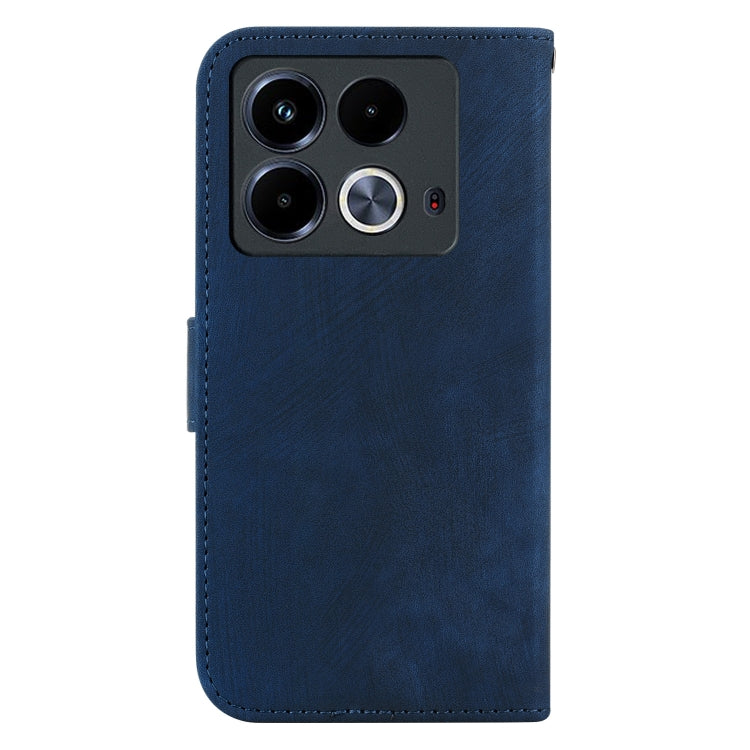 For Infinix Note 40 4G Little Tiger Embossed Leather Phone Case