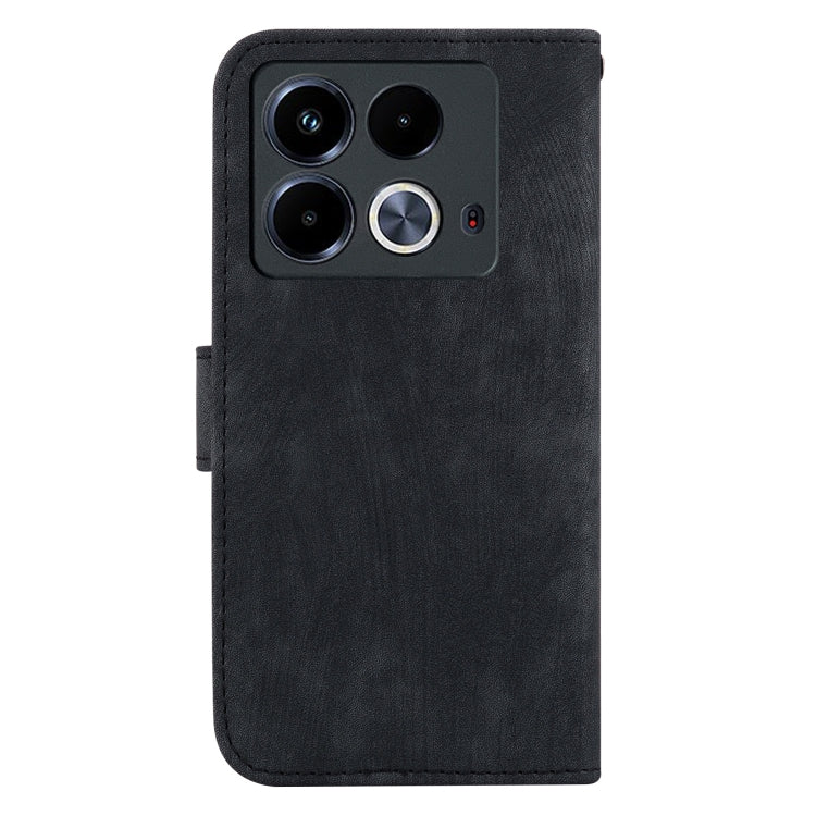 For Infinix Note 40 4G Little Tiger Embossed Leather Phone Case