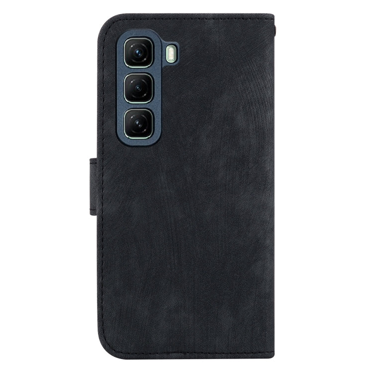 For Infinix Hot 50 4G Little Tiger Embossed Leather Phone Case