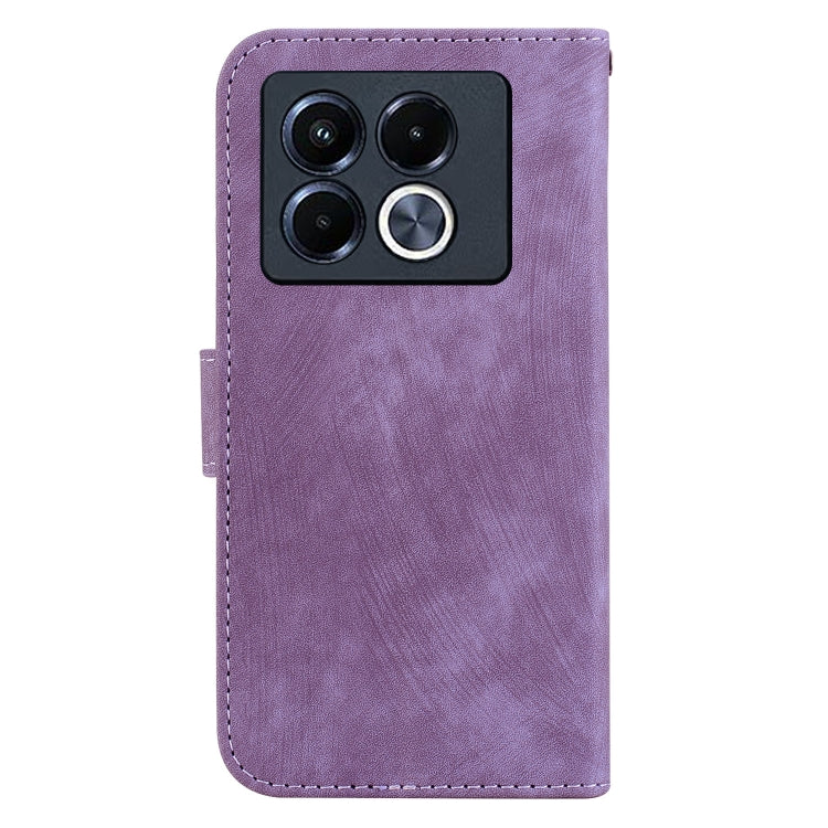 For Infinix Note 40 5G Little Tiger Embossed Leather Phone Case