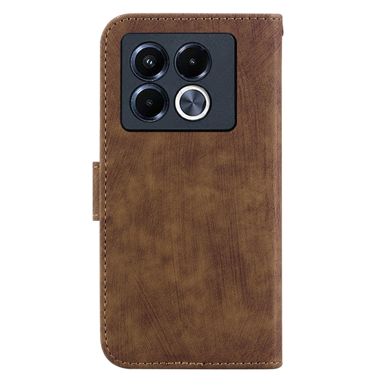 For Infinix Note 40 5G Little Tiger Embossed Leather Phone Case