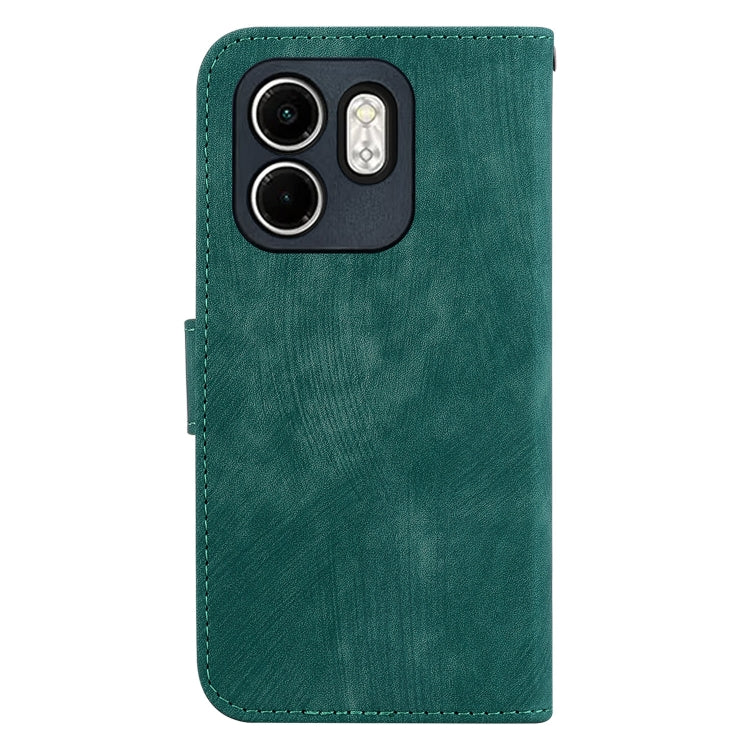 For Infinix Hot 50i / Smart 9 Little Tiger Embossed Leather Phone Case