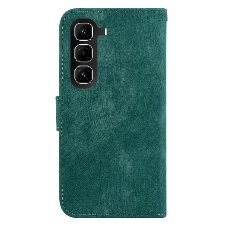 For Infinix Hot 50 Pro+ 4G Little Tiger Embossed Leather Phone Case