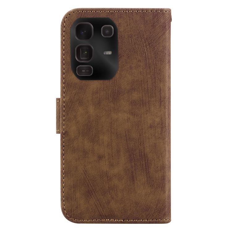 For Infinix Note 50 Pro+ Little Tiger Embossed Leather Phone Case