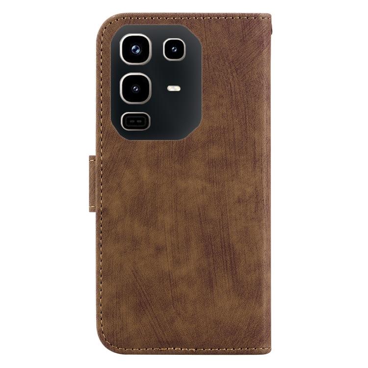 For Infinix Note 50 4G / Note 50 Pro 4G Little Tiger Embossed Leather Phone Case